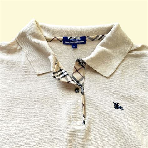 burberry blue label polo shirt